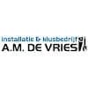 Logo A.m. De Vries Installatie — heat pump installer in Damwâld